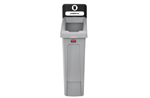 Rubbermaid Version C Slim Jim Recycling Station and Brute Custom Labels