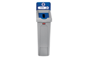 Rubbermaid Version C Slim Jim Recycling Station and Brute Custom Labels