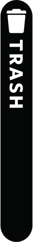 Rubbermaid Vertical Custom Labels